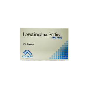 LEVOTIROXINA 100 MCG CAJA X 150 TABLETAS PROCAPS